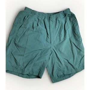 North Face Swim Trunks Nylon Elastic Waist Gorpcore Normcore Size Med Pine Green